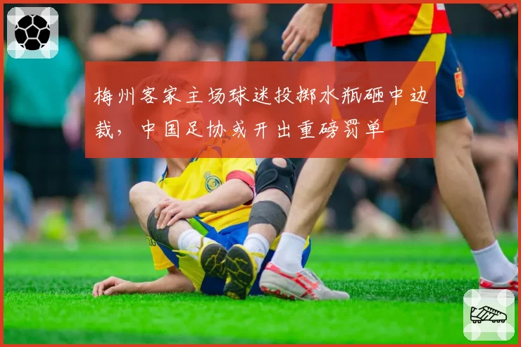 梅州客家主场球迷投掷水瓶砸中边裁,中国足协或开出重磅罚单